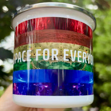 Load image into Gallery viewer, Space Pride Enamel Mug