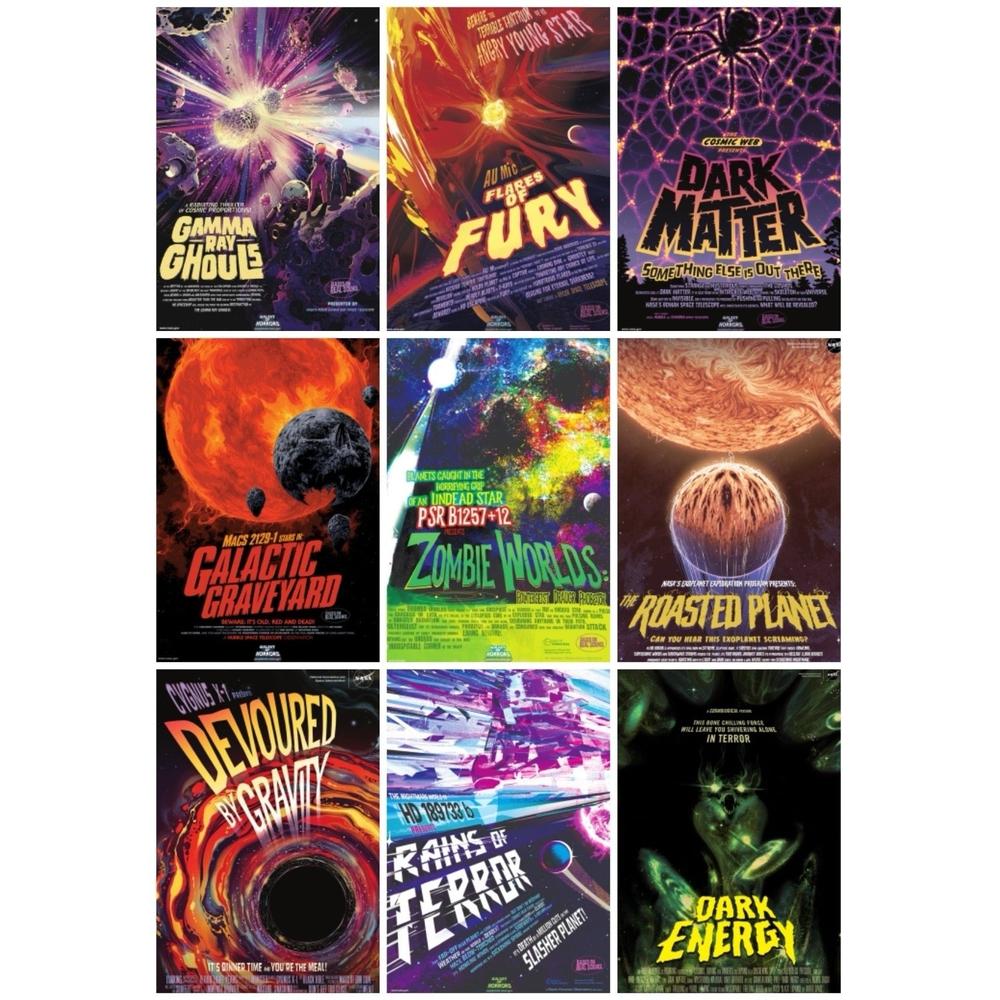Galaxy of Horrors by NASA Postcard Set – STARtorialist