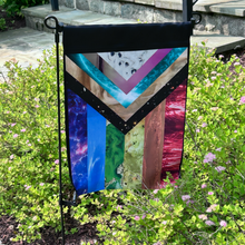 Load image into Gallery viewer, Space Pride Slogan Garden/Small Flag