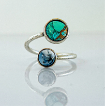 Load image into Gallery viewer, Earth-Moon Orbit Wrap Ring
