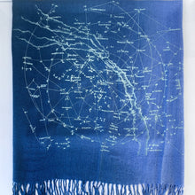 Load image into Gallery viewer, Northern Constellations & Milky Way Scarf