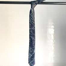Load image into Gallery viewer, Northern Constellations & Milky Way Necktie - Gunmetal