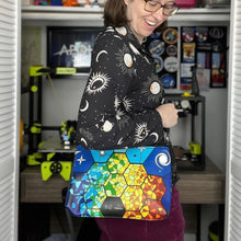 Load image into Gallery viewer, JWST Rising Stained Glass Design Bag