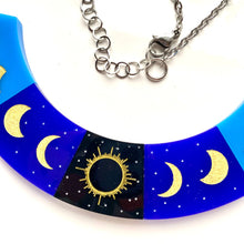 Load image into Gallery viewer, Solar Eclipse Statement Necklace