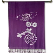 Load image into Gallery viewer, Psyche &amp; Lucy Asteroid Missions Scarf