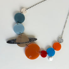 Load image into Gallery viewer, Solar System Planets (plus Pluto!) Statement Neclace