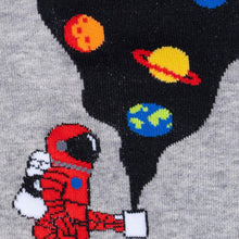 Load image into Gallery viewer, Astronaut Fueling Up Crew Socks