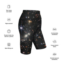 Load image into Gallery viewer, JWST SMACS 0723 Galaxy Cluster Long Fitted Shorts