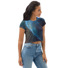 Load image into Gallery viewer, Bubble Nebula Cropped T-Shirt