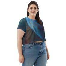 Load image into Gallery viewer, Bubble Nebula Cropped T-Shirt