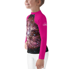 Load image into Gallery viewer, JWST Massive Star WR 124 Kids Rash Guard (Toddler to Teen)