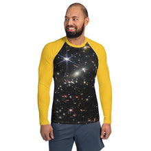 Load image into Gallery viewer, JWST SMACS 0723 Deep Field Galaxy Cluster Straight Cut Rash Guard