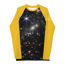 Load image into Gallery viewer, JWST SMACS 0723 Deep Field Galaxy Cluster Straight Cut Rash Guard