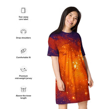 Load image into Gallery viewer, Eagle Nebula T-Shirt Dress