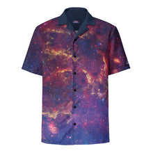 Load image into Gallery viewer, Center of the Milky Way from Chandra, Hubble, & Spitzer Button Shirt