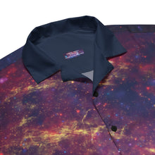 Load image into Gallery viewer, Center of the Milky Way from Chandra, Hubble, & Spitzer Button Shirt