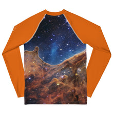 Load image into Gallery viewer, JWST Carina Nebula Kids Rash Guard (Toddler to Teen)