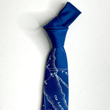 Load image into Gallery viewer, Northern Constellations & Milky Way Necktie
