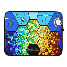 Load image into Gallery viewer, JWST Rising Stained Glass Design Laptop Sleeve