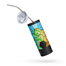 Load image into Gallery viewer, JWST Rising Stained Glass Design Stainless Steel Tumbler