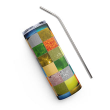 Load image into Gallery viewer, SDO Patchwork Sun Stainless Steel Tumbler