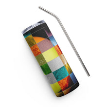 Load image into Gallery viewer, SDO Patchwork Sun Stainless Steel Tumbler