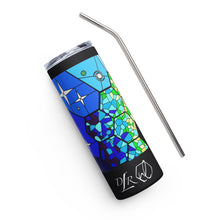 Load image into Gallery viewer, JWST Rising Stained Glass Design Stainless Steel Tumbler