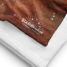 Load image into Gallery viewer, JWST Cosmic Cliffs of the Carina Nebula Beach Towel