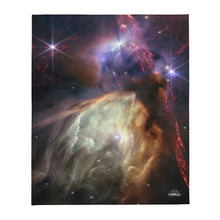 Load image into Gallery viewer, JWST Rho Ophiuchi Throw Blanket