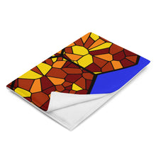 Load image into Gallery viewer, JWST Rising Stained Glass Design Throw Blanket