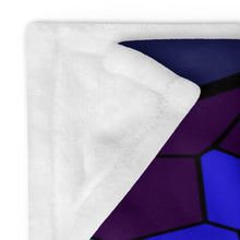 Load image into Gallery viewer, JWST Rising Stained Glass Design Throw Blanket