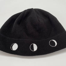 Load image into Gallery viewer, Phases of the Moon Fleece Beanie