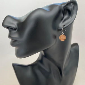 Mars Wood Earrings