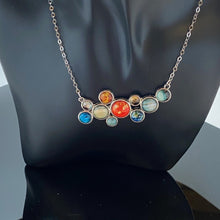 Load image into Gallery viewer, Solar System Cluster Necklace