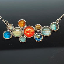 Load image into Gallery viewer, Solar System Cluster Necklace