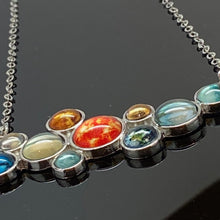Load image into Gallery viewer, Solar System Cluster Necklace