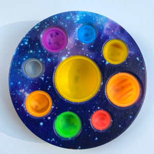 Solar System Planets Pop-It Fidget Toy