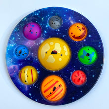 Load image into Gallery viewer, Solar System Planets Pop-It Fidget Toy