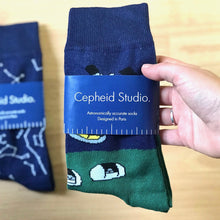 Load image into Gallery viewer, Telescope Color-Block Socks