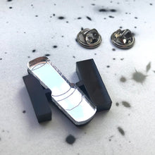 Load image into Gallery viewer, Hubble Space Telescope Acrylic Brooch/Lapel Pin