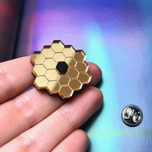 Load image into Gallery viewer, JWST Mirror Acrylic Pin