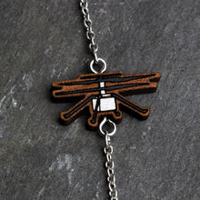 Load image into Gallery viewer, Mars Perseverance Rover + Ingenuity Helicopter Necklace