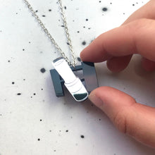 Load image into Gallery viewer, Hubble Space Telescope Acrylic Necklace