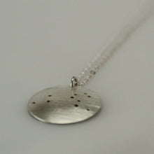 Load image into Gallery viewer, Zodiac Constellation Pinhole Sterling Silver Necklace