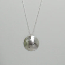 Load image into Gallery viewer, Zodiac Constellation Pinhole Sterling Silver Necklace