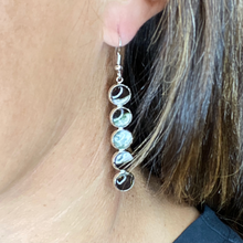 Load image into Gallery viewer, Moon Phases Drop Earrings
