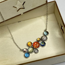 Load image into Gallery viewer, Solar System Cluster Necklace