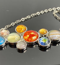 Load image into Gallery viewer, Solar System Cluster Necklace