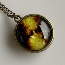 Load image into Gallery viewer, Voyager Golden Record Double-Sided Necklace