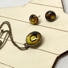Load image into Gallery viewer, Voyager Golden Record Double-Sided Necklace